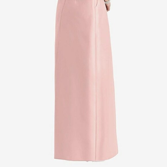 Alfred Sung 767...Cap Sleeve Pleated Skirt Dress with Pockets....Rose...Size 12 - Picture 4 of 10